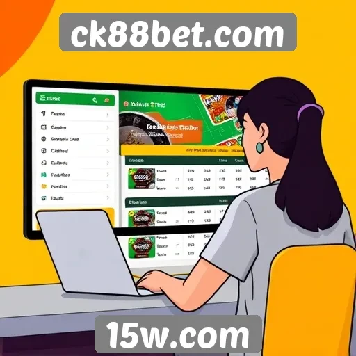 Experiência do usuário na interface do ck88bet